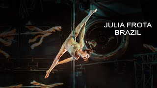 POLE THEATRE LATVIA 2019  Julie Frota Brazil ART PROFESSIONAL [upl. by Ruttger]