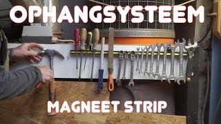 Timmertip 716 Magneetstrip voor gereedschap ophang systeem [upl. by Inasah]