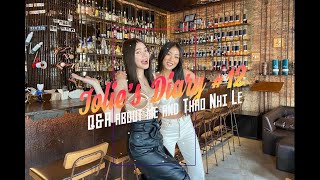 Jolies Diary 12 QampA with me and Thao Nhi Le  Jolie Nguyen [upl. by Lewap]