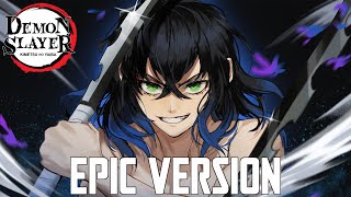 Demon Slayer S2 Inosuke Theme V3  EPIC VERSION Inosuke Tanjiro amp Zenitsu vs Daki [upl. by Emmit]