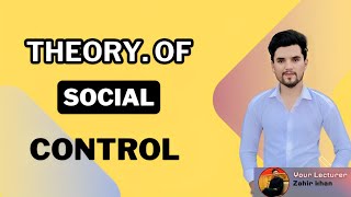 Social Control Theory  Criminology Lecture [upl. by Eiramik]