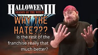 Halloween III 1982  WHY THE HATE  is the rest of the franchise really that much better REVIEW [upl. by Barbaraanne209]