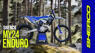 SHERCO MY24 ENDURO  FULL RANGE [upl. by Ahsaele872]