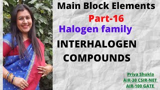 Interhalogen Compounds Main group elements chemistry csirnet GATE IITJAM AurumChemistry [upl. by Benjamin846]