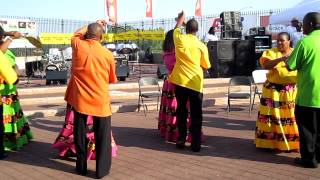 St Lucia Folklore Association from Brooklyn performs the weedovah [upl. by Nila]