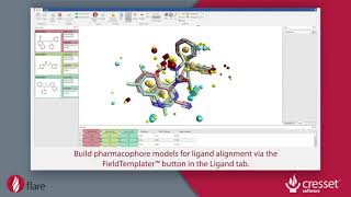 Whats new for structure and ligand based drug design in Flare™ V5 [upl. by Ardnasac]