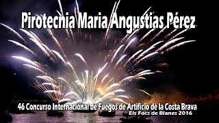 Els Focs de Blanes Pirotecnia Accitana Maria Angustias Perez [upl. by Ahseen827]