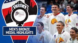 Mens Bronze Medal Highlights  2024 World Lacrosse Box Championships [upl. by Nahgeam]