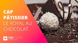 CAP Pâtissier • Le Royal au chocolat [upl. by Airamat]