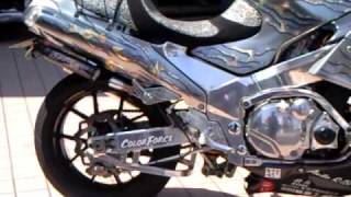 kawasaki zx11 ZZR1100 JAPAN bike motorcycle バイク動画 [upl. by Llenil]