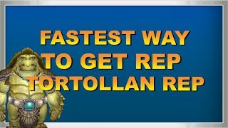 WOW BFA TORTOLLAN SEEKERS REP GUIDE [upl. by Gilpin]