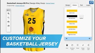 Basketball jersey designer Making basketball jersey designs today  owayo [upl. by Aikem]