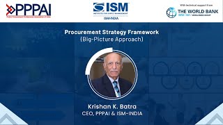 IPC 2023  Procurement Strategy Framework  Mr Krishan Batra [upl. by Gilpin]