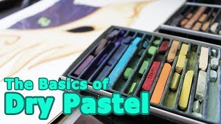 The Basics of Dry Pastel  How to use Dry Pastels [upl. by Abigael]