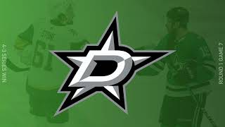 Dallas Stars 2024 Playoffs Series Win Horn Round 1 [upl. by Atsocal]