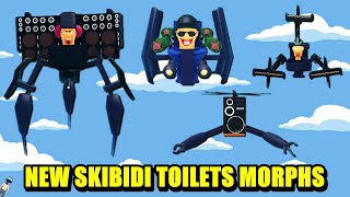 📷  How to get NEW SKIBIDI TOILETS MORPHS  roblox skibiditoilet [upl. by Ainuj]