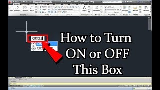 How To Turn Off amp Turn On Dynamic Input In AutoCAD  DigitalKnowledge [upl. by Adall536]