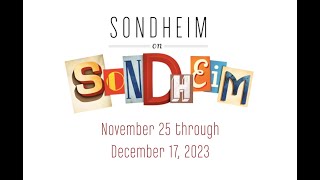 Sondheim on Sondheim [upl. by Ahsieuqal]