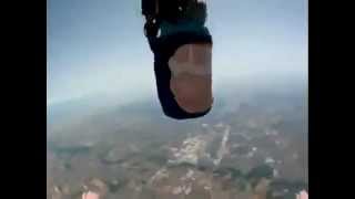 Sky Diver Survives Fall Without Parachute Caught on Tape  8000 Foot 30MPH Drop [upl. by Liu771]