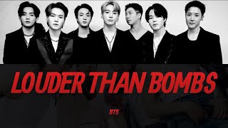 BTS 방탄소년단 Louder Than Bombs Lyrics Video  KPOPWorld Music [upl. by Merta413]