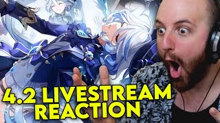 42 LOOKS REALLY GOOD Genshin Impact 42 Developer Livestream Reaction [upl. by Chaddy]