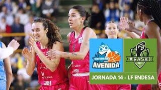 Perfumerías AVENIDA  Kutxabank ARASKI 7757  Highlights J14 LIGA FEMENINA ENDESA [upl. by Najar]