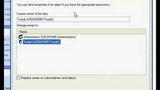 Take ownership of a folder in Windows XP [upl. by Ahswat165]