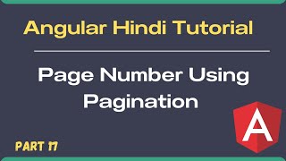 StepbyStep ngxpagination Tutorial in Angular 16 Hindi [upl. by Nhojleahcim]