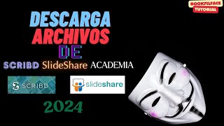 ☀️Cómo descargar documentos de Scribd SlideShare☝ GRATIS💥 [upl. by Mccormick]