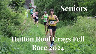 Senior Hutton Roof Crags Fell Race 2024 [upl. by Itoyj]