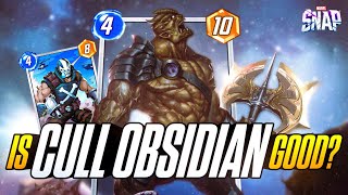 AN HONEST REVIEW of CULL OBSIDIAN Marvel Snap First Impressions [upl. by Azal]