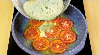 Si tienes dos tomates y huevos prepara esta receta para el desayuno ❗😱 Recetas Sabrosas [upl. by Landa693]