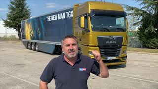 Essai camion FranceRoutes  le nouveau MAN TGX 18510 [upl. by Notnats]