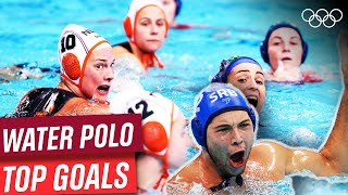 The GREATEST EVER water polo goals 🤽🏼‍♂️ [upl. by Ajidahk876]