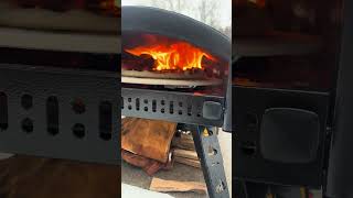 Bertello 16quot Rotating Pizza Oven unedited cooking video [upl. by Nannerb]