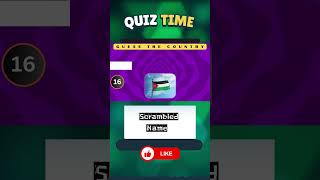 guess the country 5 quiz guess viral trending quiz learning shorts youtube [upl. by Clim375]