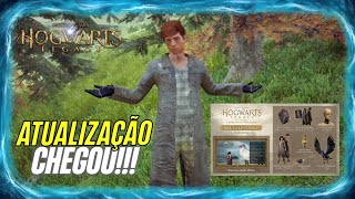 ATUALIZAÇÃO DE HOGWARTS LEGACY DISPONÍVEL CONFIRA TUDO QUE TEM DE NOVO NO JOGO hogwartslegacy [upl. by Dona]