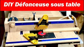 Comment fabriquer un guide pour défonceuse sous table [upl. by Julieta318]