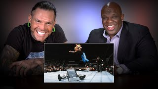 Jeff Hardy amp DVon Dudley rewatch their classic TLC Match WWE Playback [upl. by Attej]