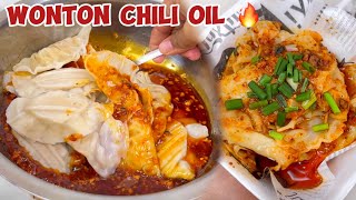 RESEP PANGSIT CHILI OIL PEDAS  WONTON CHILI OIL LAYAK JUAL [upl. by Stimson937]