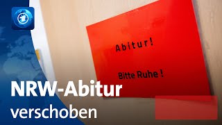 NordrheinWestfalen verschiebt Abiturprüfungen wegen Panne [upl. by Moran]