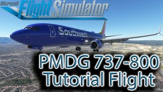 Microsoft Flight Simulator  PMDG 737800 Tutorial  Full Flight [upl. by Vernon]