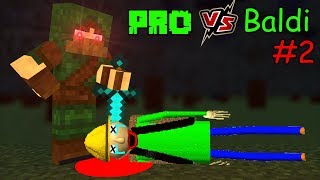 Monster School  BALDIS BASICS CHALLENGE 2  Minecraft Animation [upl. by Nnod]