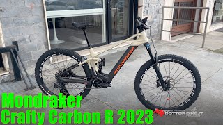 Mondraker Crafty Carbon R 2023 Dottorbikeit Rozzano Milano [upl. by Elletsyrc]