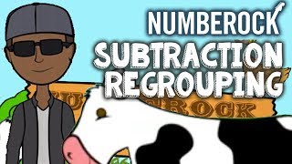 Subtraction With Regrouping Song  Subtraction Rap for Kids [upl. by Ecienal985]