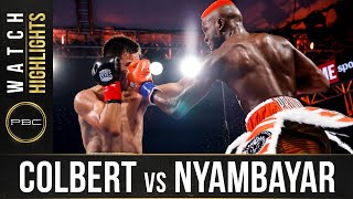 Colbert vs Nyambayar HIGHLIGHTS July 3 2021  PBC on SHOWTIME [upl. by Nomyar583]