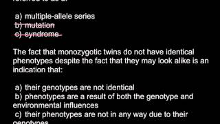 Monozygotic twins  what cause phenotype difference [upl. by Aland]