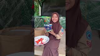 sosis kanzler vs kinder joy  babang dan adzra [upl. by Rehpotsirk]