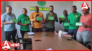 MWENYEKITI UVCCM ARUSHA ATOA SIMU WILAYA ZOTE KWAAJILIYA USAJILI WA WANACHAMA WAPYA [upl. by Garner]