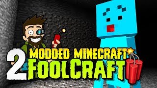 FoolCraft 3  2  Meet Rupert a blue fool  Modded Minecraft 1122 [upl. by Names484]